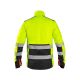 Męska kurtka ostrzegawcza softshell CXS Benson Canis kolor żółto-czarny - 3